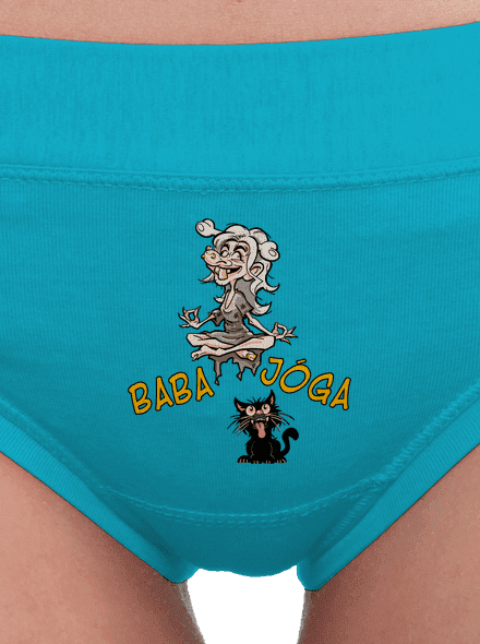 Baba Jóga dámske nohavičky Turquoise