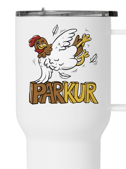 Parkur termohrnček White