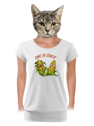 dámske tričko s lemom