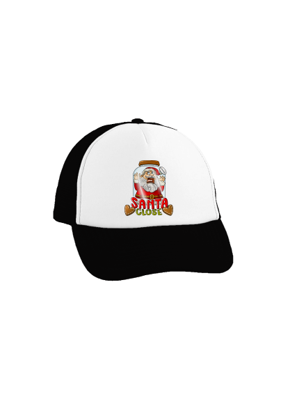 Santa Close šiltovka truckerka Black cap