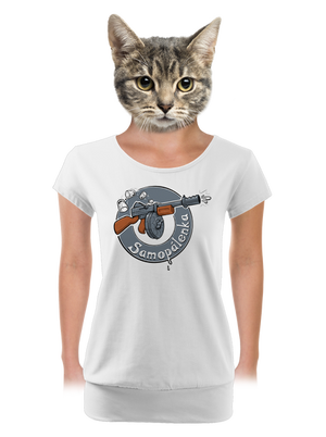 dámske tričko s lemom