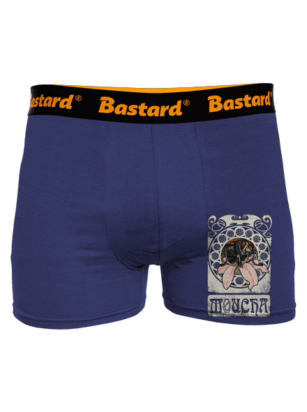Mucha boxerky Blue Navy