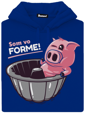 Vo forme dámska mikina klokanka Royal Blue Mal