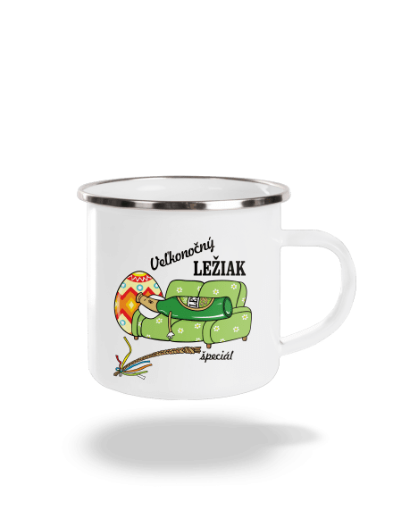 Veľkonočný ležiak plecháčik White