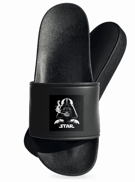 Darth Star šľapky Black