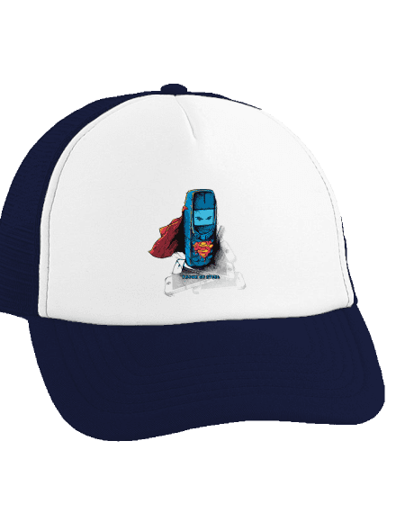 Mobil z ocele šiltovka truckerka French Navy cap