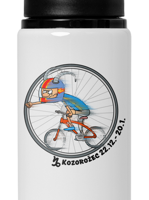 Cyklistický horoskop: Kozorožec flaša na vodu White