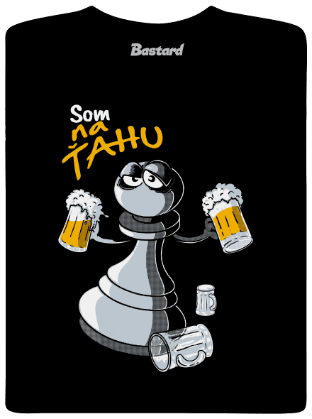 Na ťahu pánske tričko Black