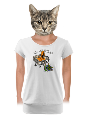 dámske tričko s lemom