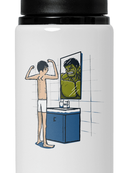 Hulk flaša na vodu White