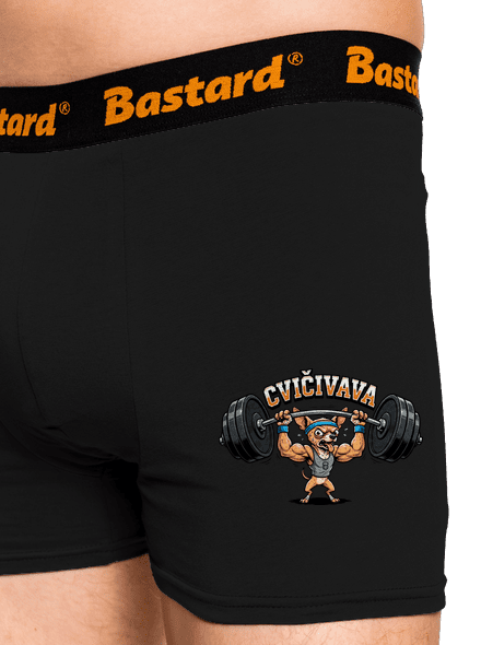 Cvičivava boxerky Black