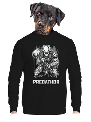 unisex mikina bez kapucne