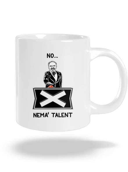 Cimrman: Nemá talent veľký hrnček White