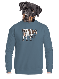 unisex mikina bez kapucne