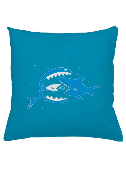 Rybky vankúš Blue Turquoise