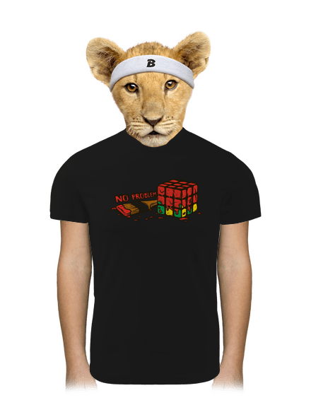 No problem detské športové tričko Black