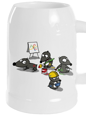 Pražský krtko - Trasa D polliter White