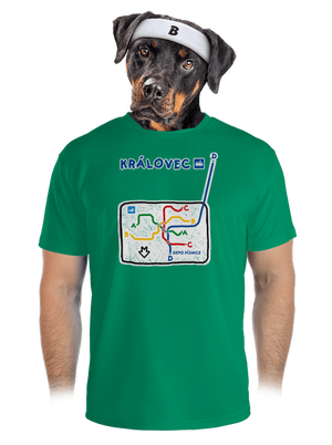 Metro Královec pánske športové tričko Kelly Green Mal