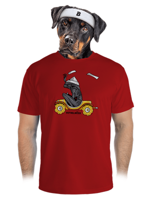 Votrelníček pánske športové tričko Red Mal