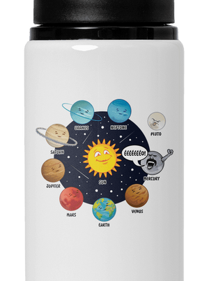 Mercury flaša na vodu White