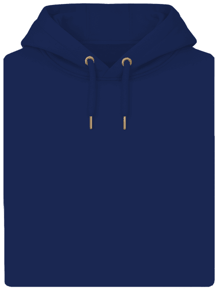 Bez potlače unisex mikina premium Navy