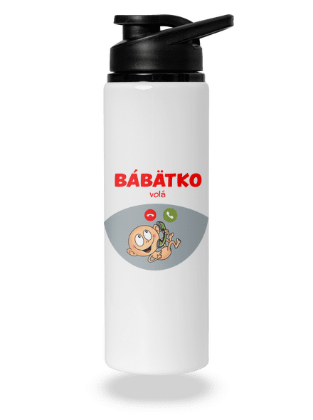 Bábätko volá flaša na vodu White
