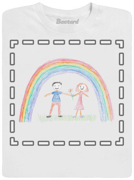 Detské kresby - Nahraj vlastnú detské tričko White