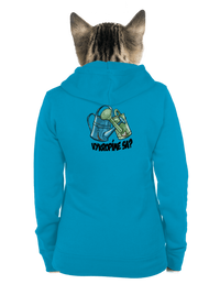 dámska mikina na zips