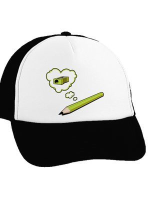 Ceruzka a Strúhatko šiltovka truckerka Black cap