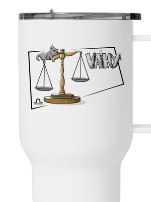 Mačací horoskop: Váhy termohrnček White