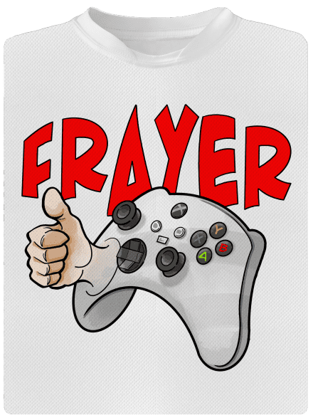 Frayer pánske športové tričko White