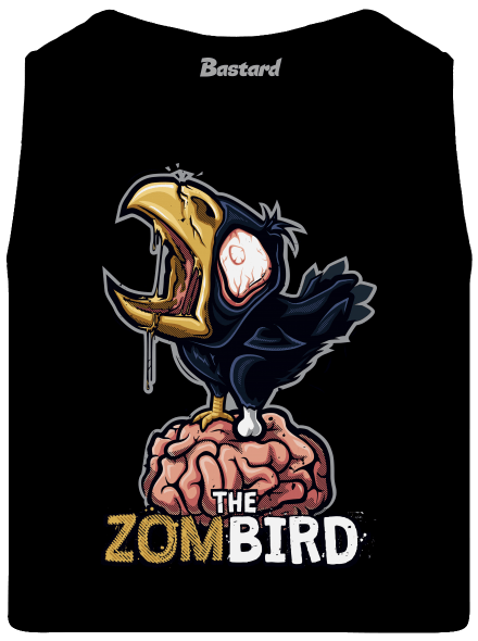 Zombird pánske tielko Black