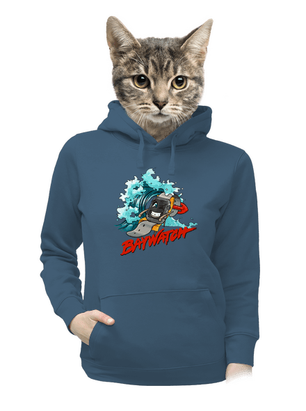 Baywatch dámska mikina klokanka Denim