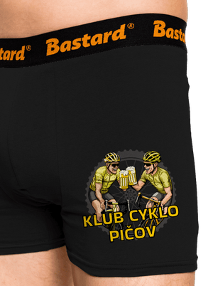 Klub cyklo pičov boxerky Black