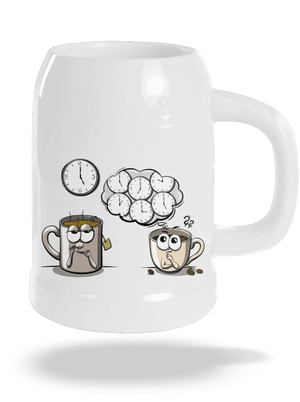 Čaj o piatej, káva stále polliter White