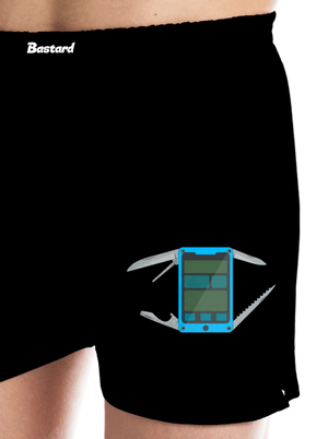 Švajčiarsky mobil pánske trenky Black