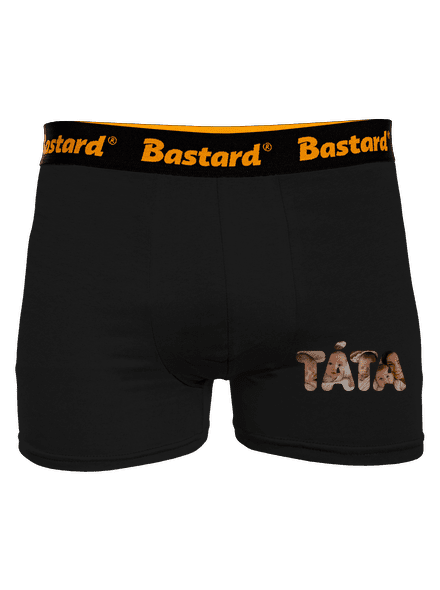 Nápis ocko z vlastných fotiek boxerky Black