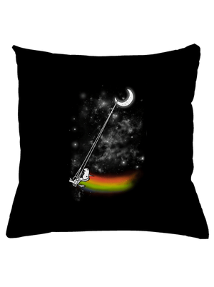 Unicorn Universe vankúš Black