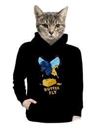 dámska mikina klokanka