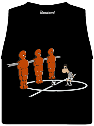 Kalčeto dámske tielko voľné Black