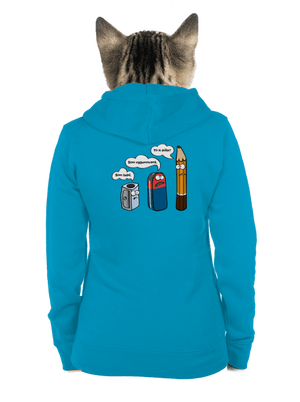 dámska mikina na zips