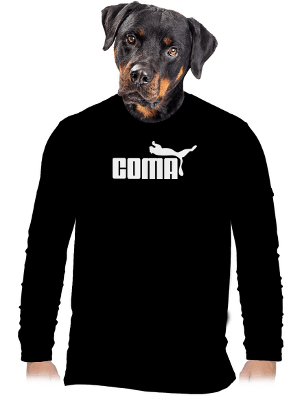 Coma pánske dlhý rukáv Black