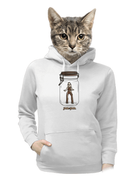 dámska mikina klokanka