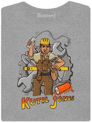 Kutil Jones dámske tričko Dark Gray Melange