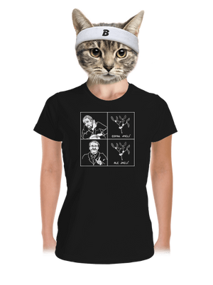 Cimrman: Copak jmelí dámske športové tričko Black