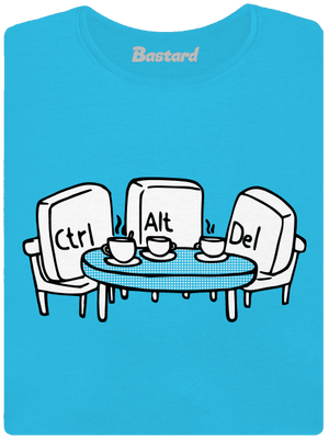 Nerozluční kamaráti dámske tričko Blue Atol