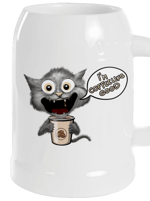 I’m coffeeling good polliter White