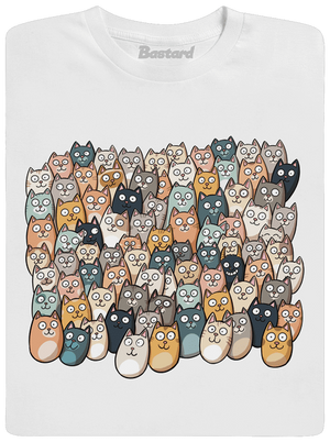 Nájdi čerta pánske dlhý rukáv White