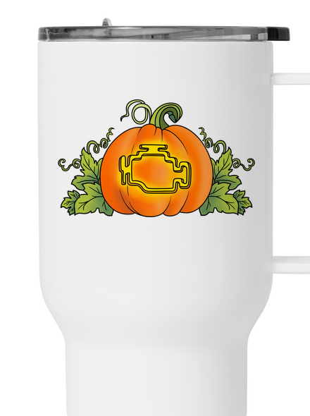 Strašidelný Halloween termohrnček White