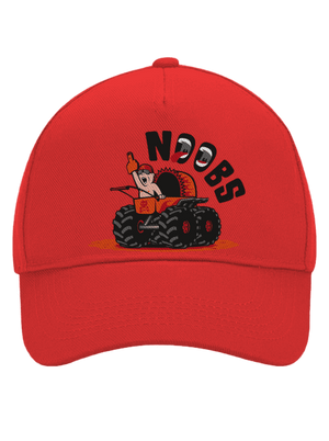 Monster stroller šiltovka baseballka Classic Red